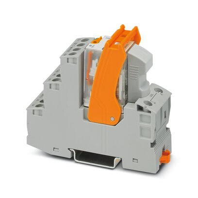 Phoenix Contact Interface Relay and Base; RIF-2-RSC-LV-120AC/4X21; Universal; 6A; 4PDT; 120VAC; DIN Rail Mount; Screw Connection